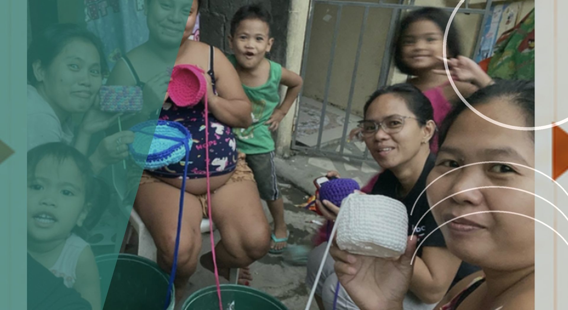 Community makers upcycling recovered textiles